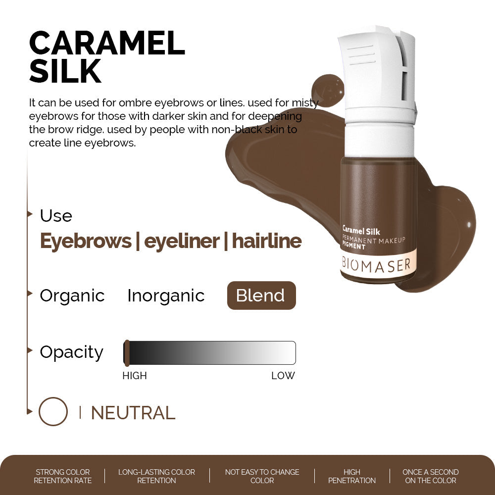 Pigment Biomaser Sprancene Caramel Silk – imagine 2