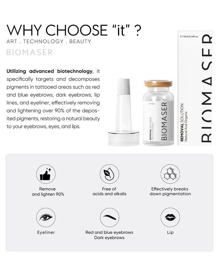 BIOMASER Pigment Removal Solution