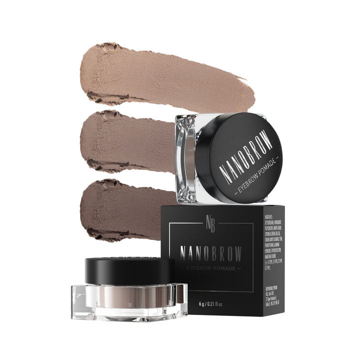 WATERPROOF EYEBROW POMADES WITH CREAM-GEL TEXTURE