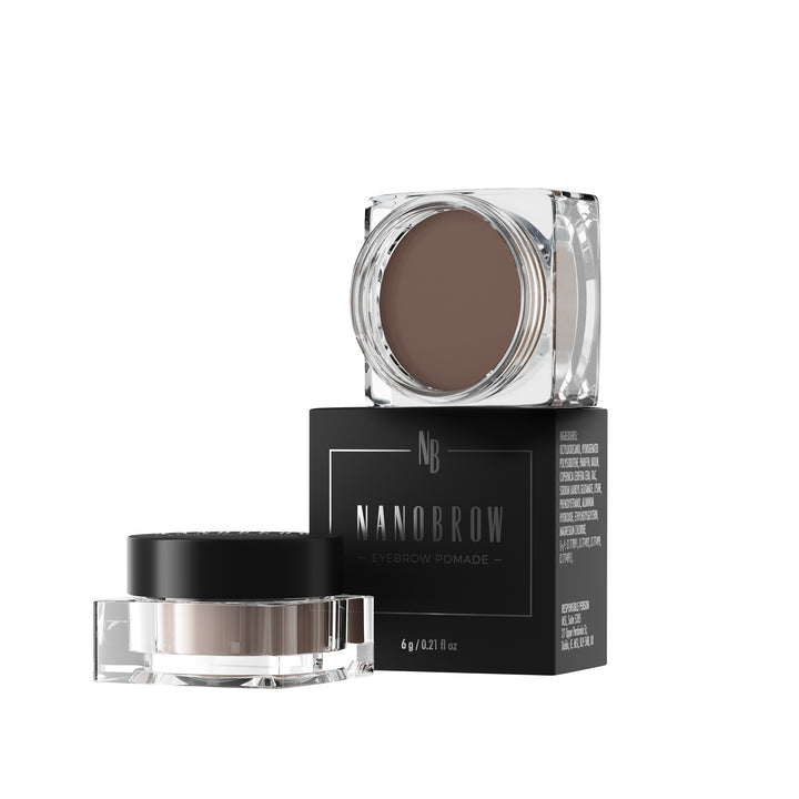 WATERPROOF EYEBROW POMADES WITH CREAM-GEL TEXTURE