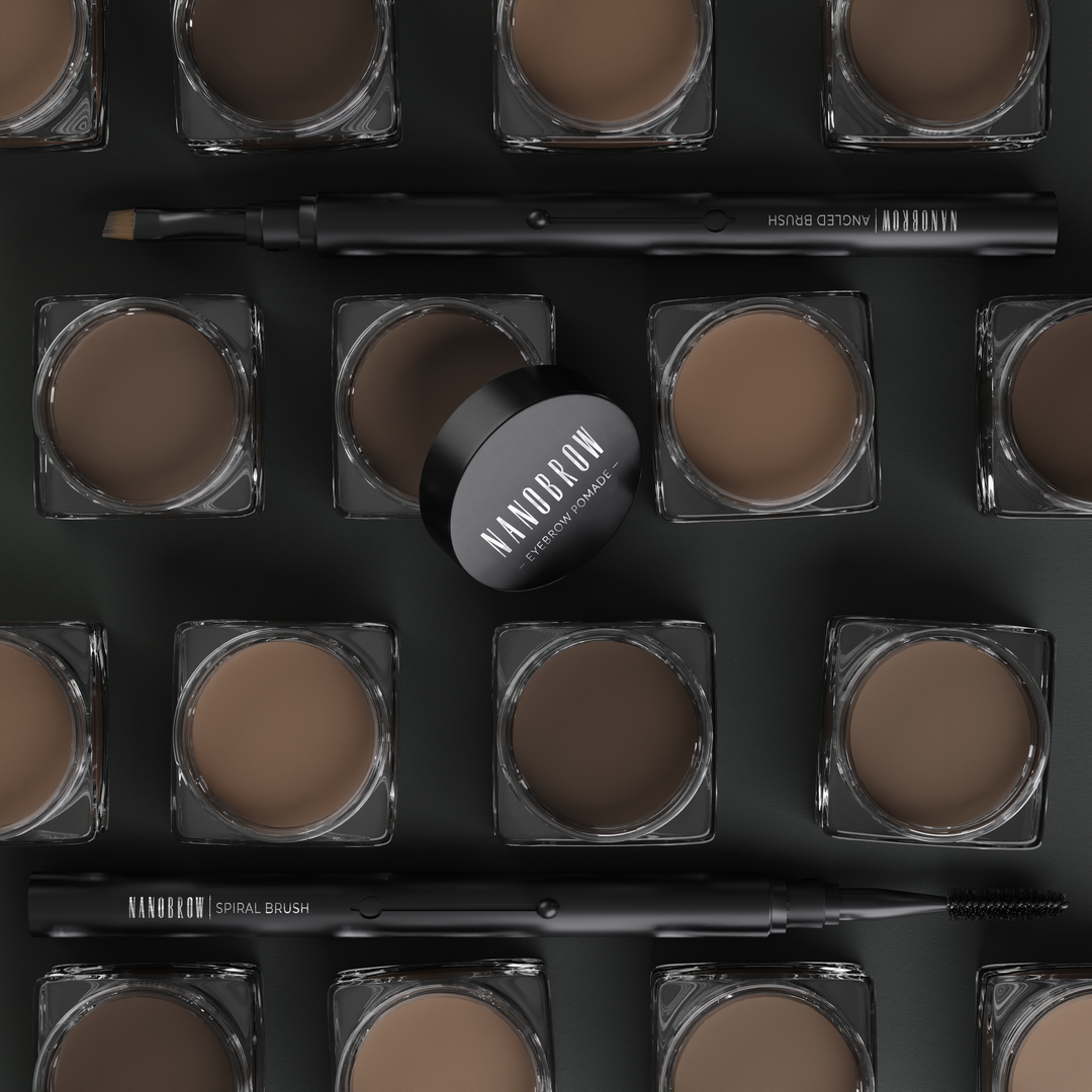 WATERPROOF EYEBROW POMADES WITH CREAM-GEL TEXTURE