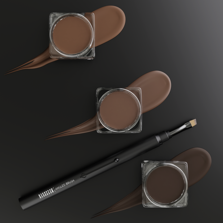 WATERPROOF EYEBROW POMADES WITH CREAM-GEL TEXTURE