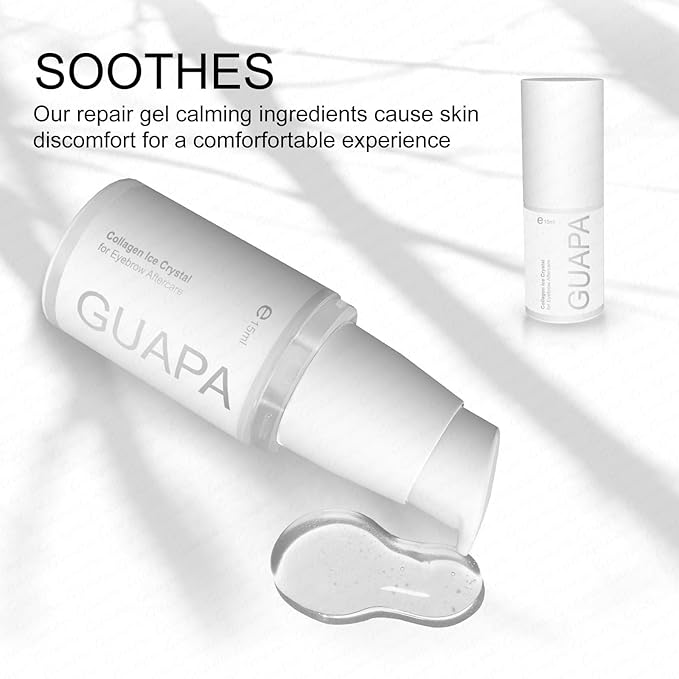 Collagen Ice Crystal Repair Gel for eyebrows - soothing and protective gel after PMU