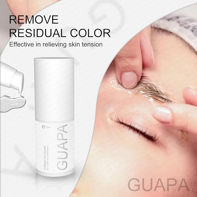 Collagen Ice Crystal Repair Gel for eyebrows - soothing and protective gel after PMU