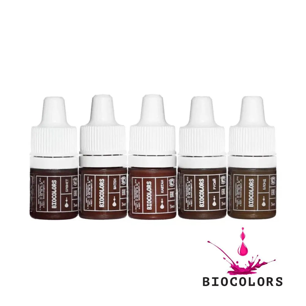 BIOCOLORS BALANCE MINERALS PIGMENT SET 5X3ML