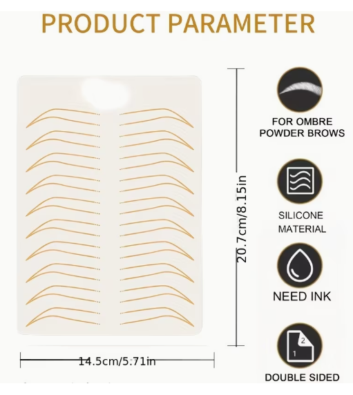 ARTIFICIAL SKIN LATEX EYEBROW / LIP CONTOUR