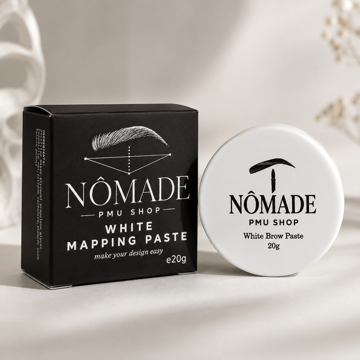 NOMADE White Mapping Paste — White Eyebrow Paste