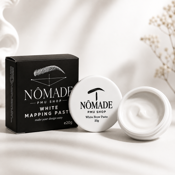 NOMADE White Mapping Paste — White Eyebrow Paste