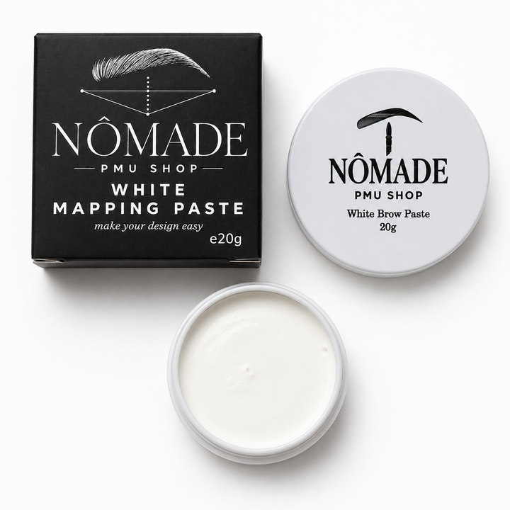 NOMADE White Mapping Paste — White Eyebrow Paste