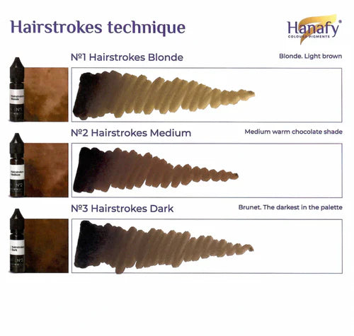 PIGMENT HANAFY SPRING COLLECTION NO.1 HAIRSTROKES BLONDE