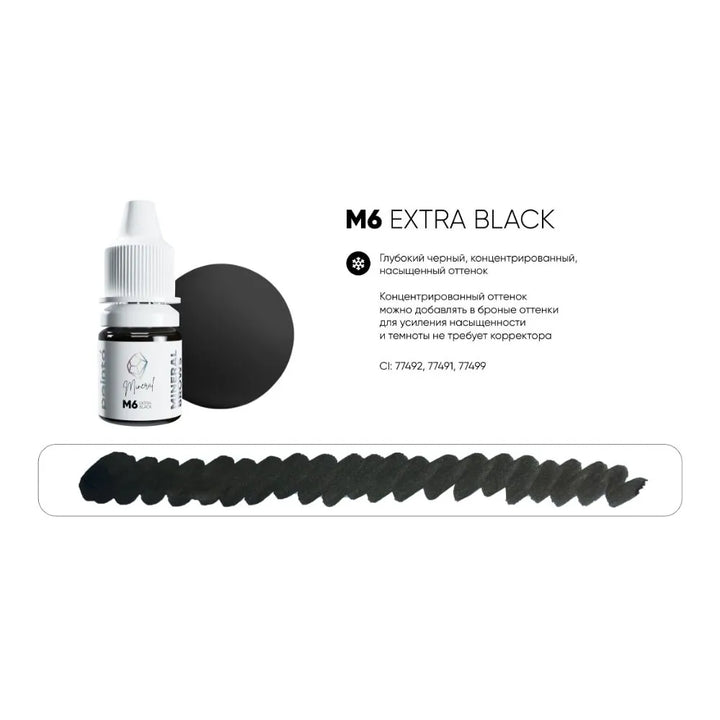 PEINTO Eyebrow Pigment M6 EXTRA BLACK