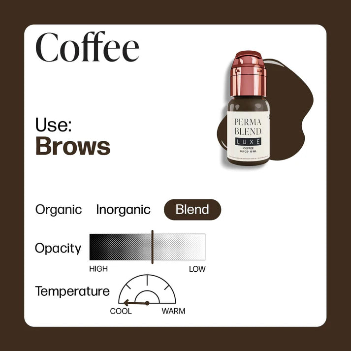 PIGMENT PERMA BLEND EYEBROWS COFFEE
