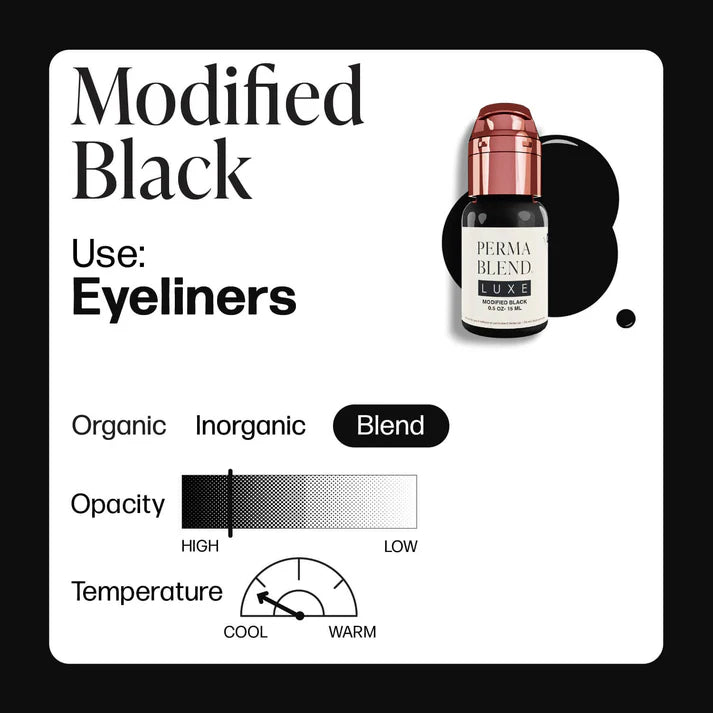 PIGMENT PERMA BLEND EYEBROWS MODIFIED BLACK