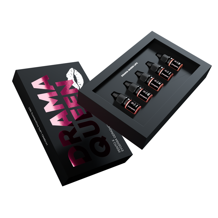 PEINTO Drama Queen Lips Kit 5×5 ml