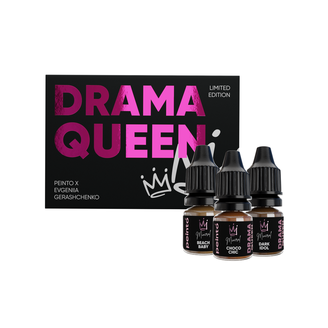 PEINTO Drama Queen Eyebrow Kit 3×5 ml
