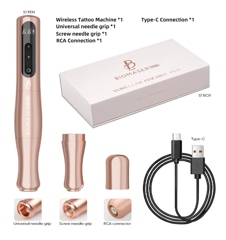 MICROPIGMENTATION DEVICE P90 PRO WIRELESS GOLD