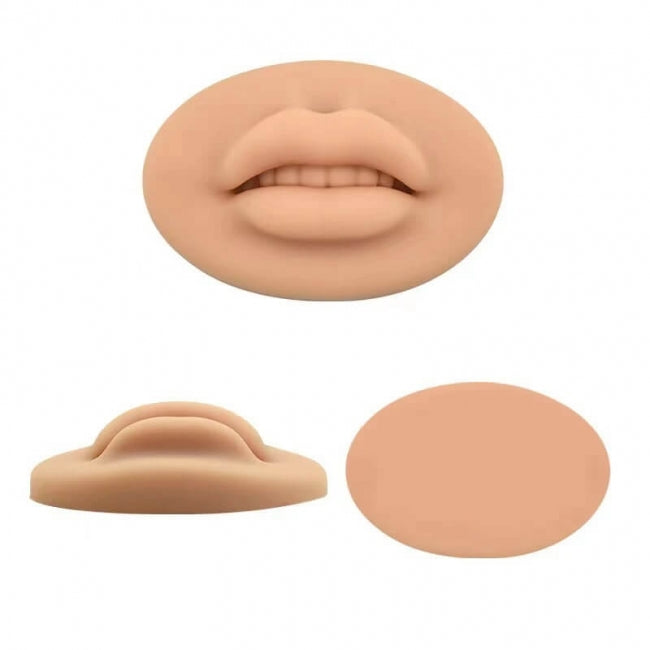SILICONE LATEX LIPS PMU PRACTICE