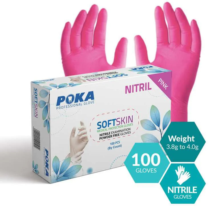 POKA POWDER-FREE NITRILE GLOVES