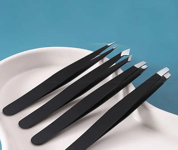 TWEEZERS, SET OF 4