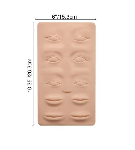 LATEX SKIN PRACTICE 3D EYES AND LIPS