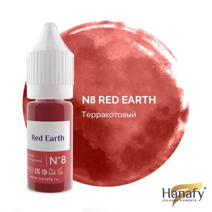 HANAFY LIP PIGMENT NO.8 RED EARTH
