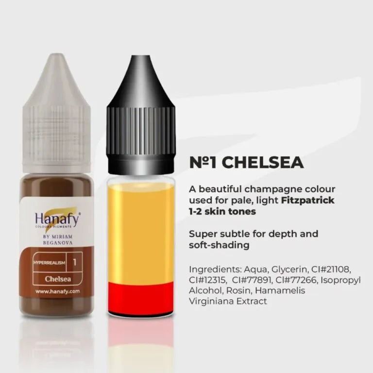 HANAFY EYEBROW PIGMENT NO.1 CHELSEA