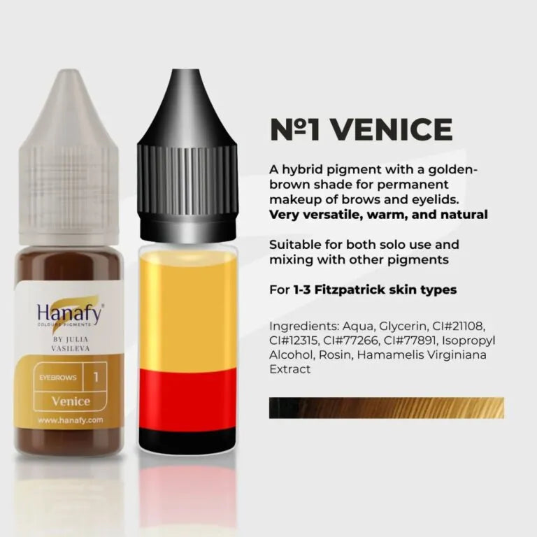 HANAFY EYEBROW PIGMENT NO. 1 VENICE
