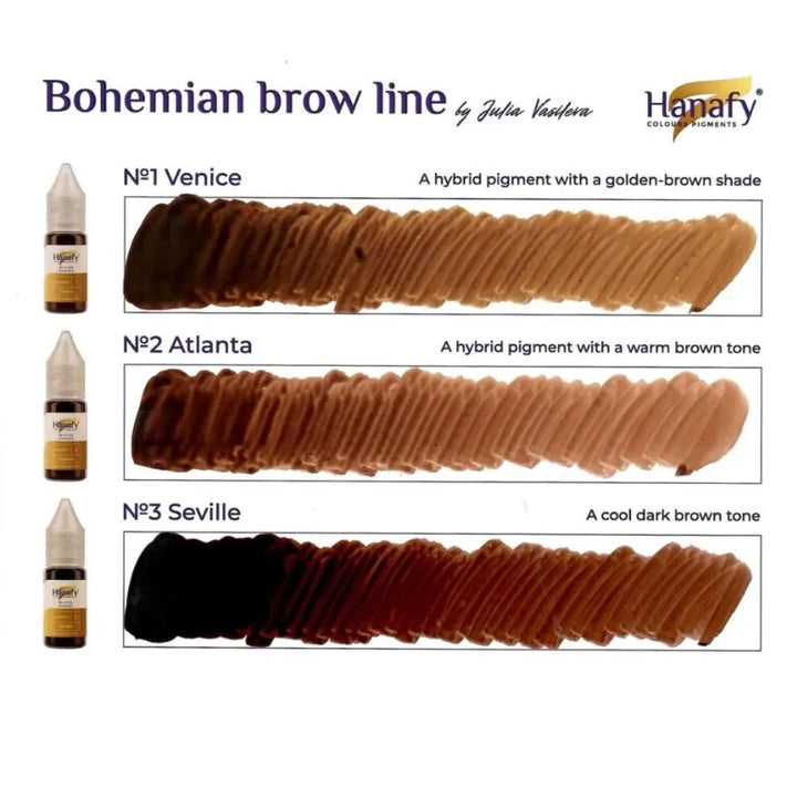 HANAFY EYEBROW PIGMENT NO. 1 VENICE