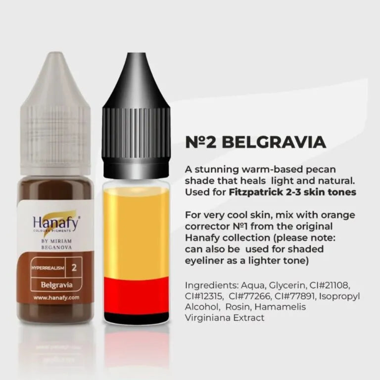 HANAFY EYEBROW PIGMENT NO.2 BELGRAVA