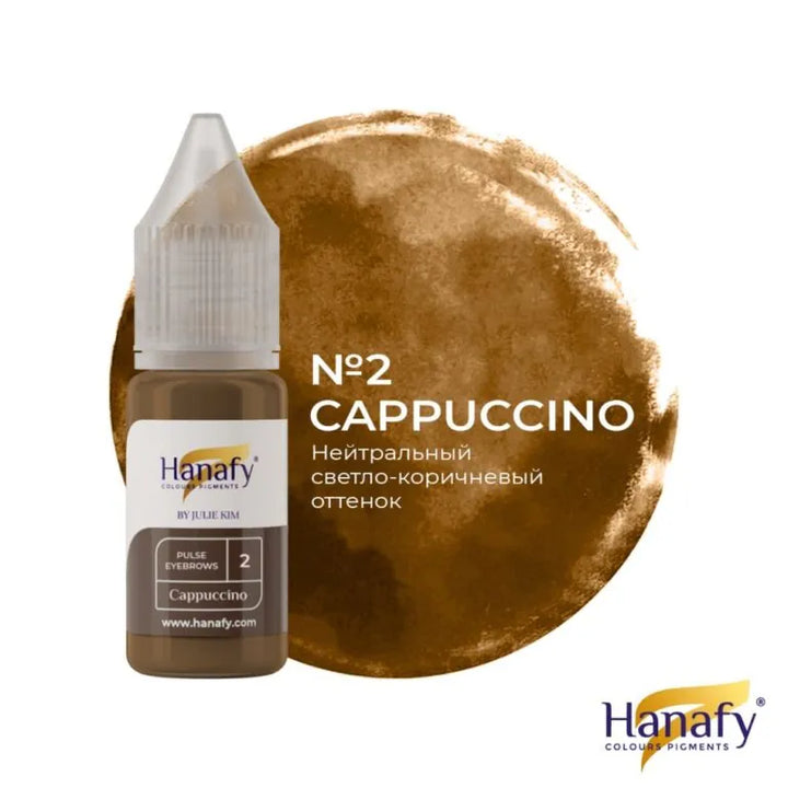 HANAFY EYEBROWS PIGMENT NO. 2 CAPPUCCINO