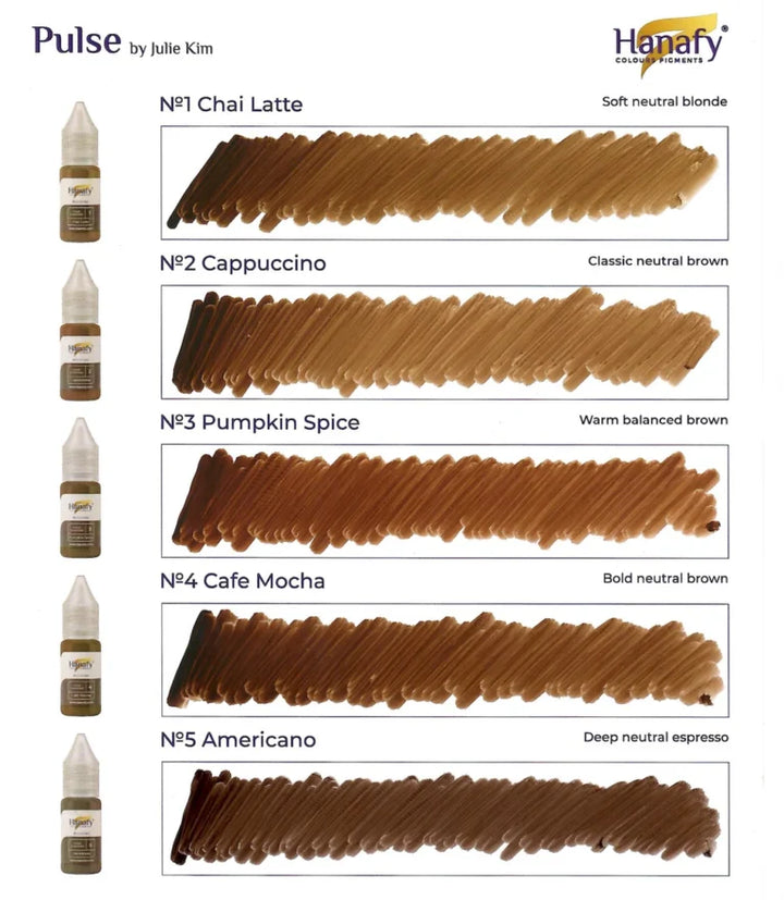 HANAFY EYEBROWS PIGMENT NO. 2 CAPPUCCINO