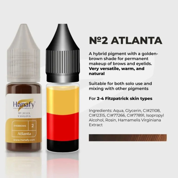 HANAFY SZEMÖLDÖK PIGMENT NO.2 ATLANTA
