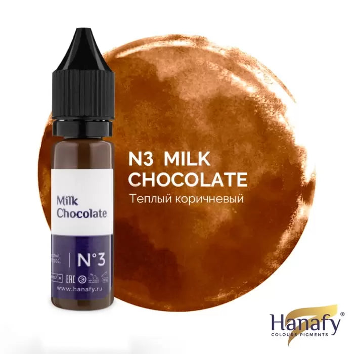 HANAFY SRPANCENE PIGMENT NO. 3 MILK CHOCOLATE