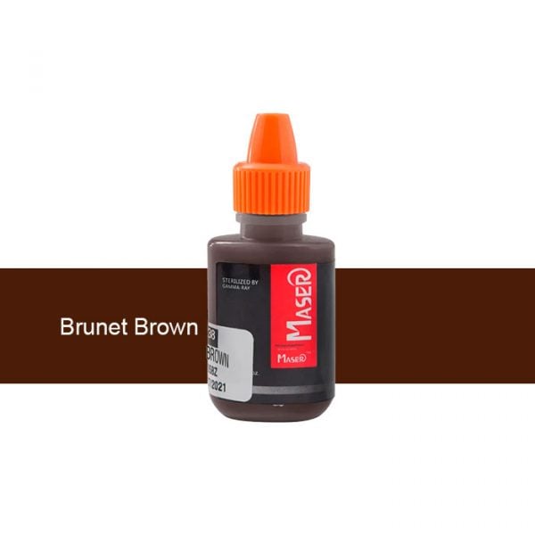 BRUNET BROWN EYEBROWS MASER PIGMENT 
