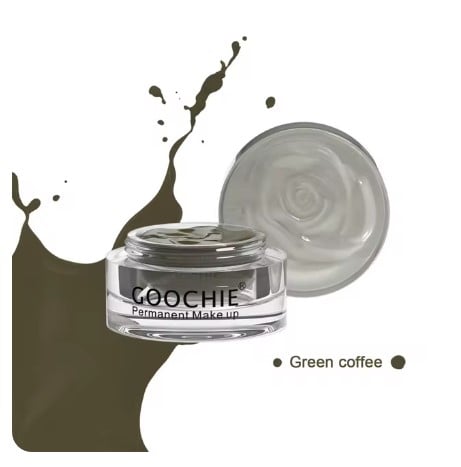 GOOCHIE GREEN COFFEE MICROBLADING PIGMENT