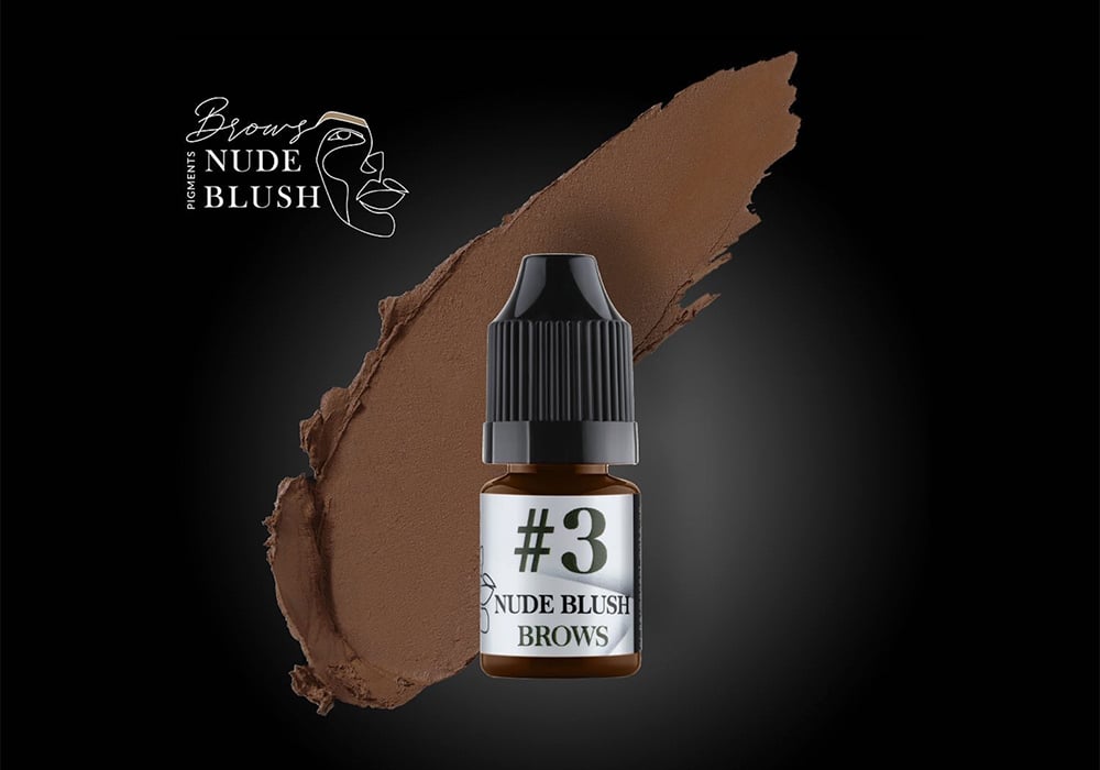 NUDE BLUSH EYEBROW PIGMENT #3