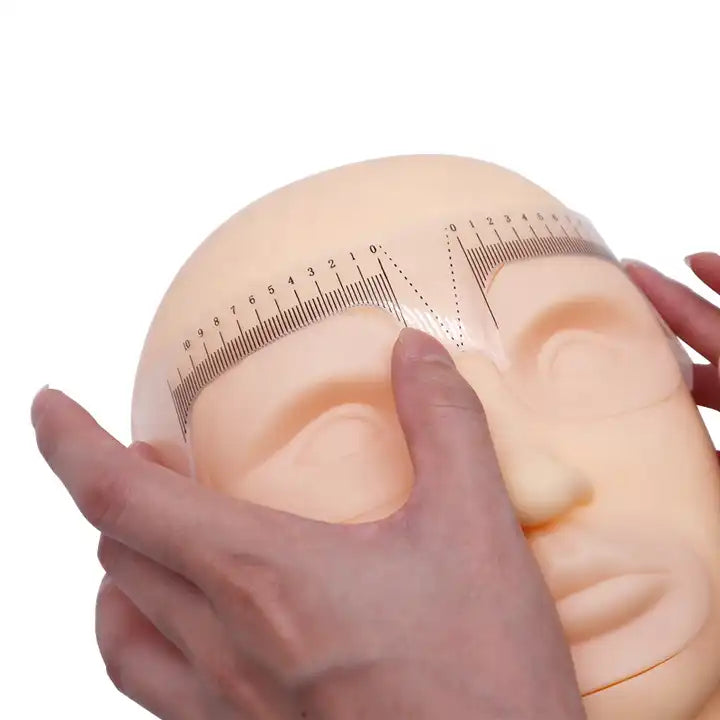 PLASTIC EYEBROW RULER