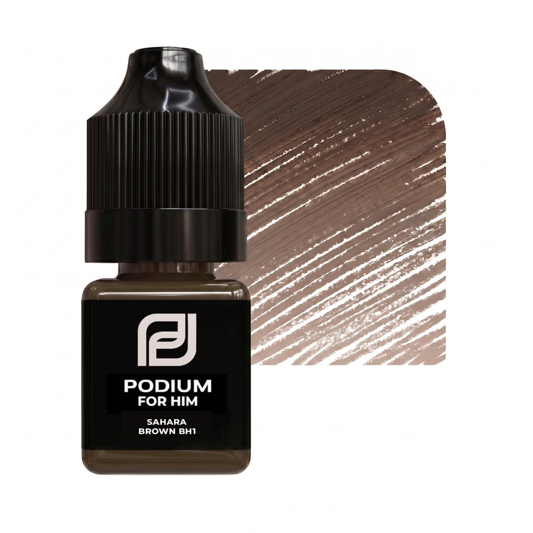 Pigment PODIUM Eyebrows BH1 SAHARA BROWN