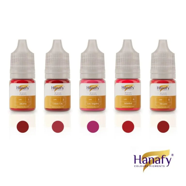 SET PIGMENTI BUZE HANAFY