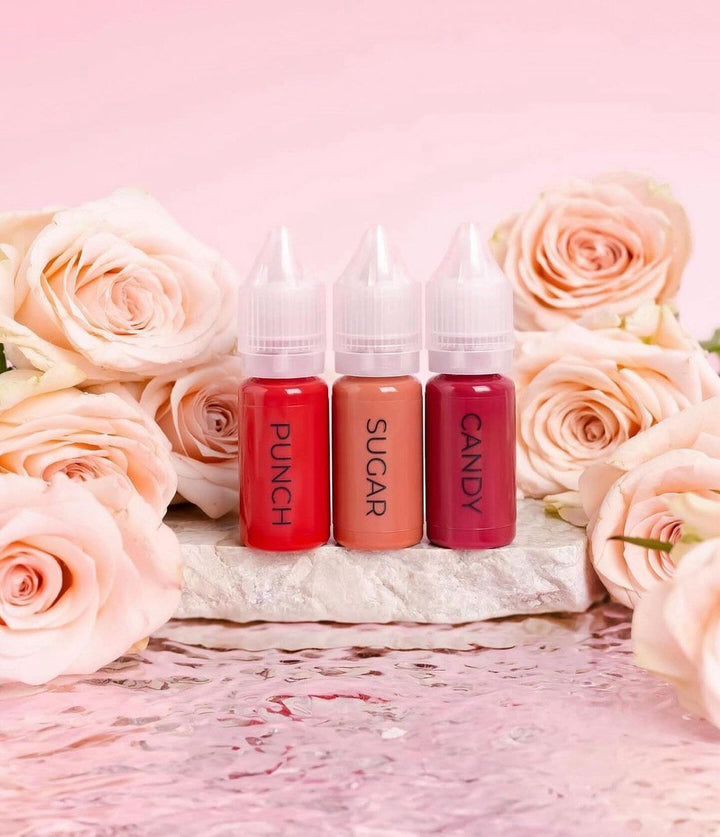 NUDE BLUSH LIP PIGMENTS SET